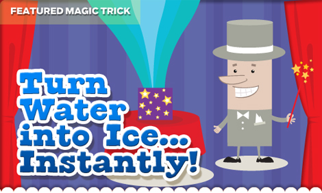 turn water into ice turn water into ice
